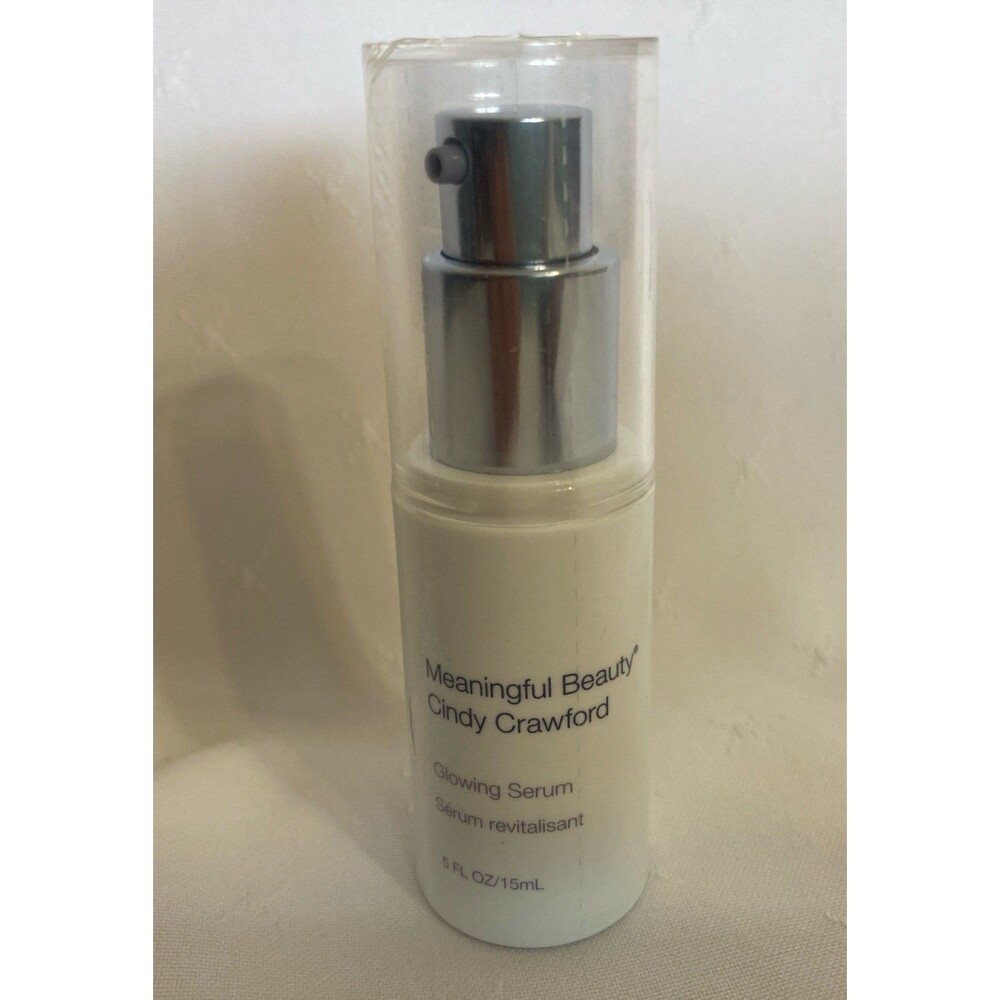 Meaningful Beauty Glowing Serum by Cindy Crawford .5 oz New Sealed
